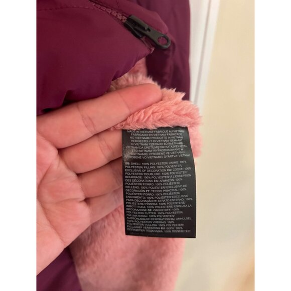 The North Face Women's Shady Glade Insulated Parka Burgundy‎ Purple Size Small - Picture 6 of 9